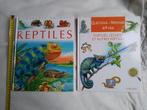 2 livres pour enfant 6-9 ans sur les reptiles, Non-fictie, Jongen of Meisje, Zo goed als nieuw, Ophalen