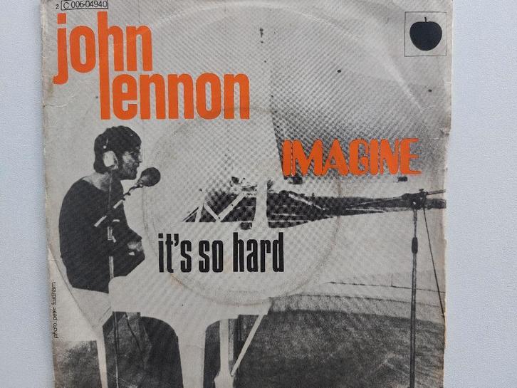 John Lennon - Imagine (1971), Cd's en Dvd's, Vinyl Singles, Pop, Ophalen of Verzenden