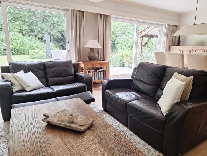 Natuzzzi 2-zit relax (MOET DRINGEND WEG), Huis en Inrichting, Zetels | Zetels, Zo goed als nieuw, Rechte bank, Tweepersoons, Leer