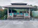Terrasse couverte 12 personnes  Bankirai, Tuin en Terras, Zwembaden, Ophalen, Zo goed als nieuw