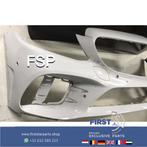 W205 C205 FACELIFT AMG LINE VOORBUMPER WIT 2018-2021 ORIGINE, Utilisé, -, Avant, -