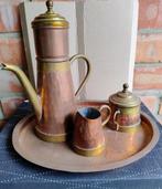 Koperen koffieset, Antiek en Kunst, Ophalen, Koper