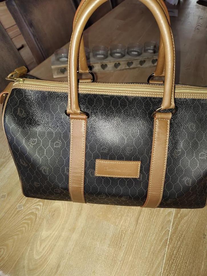 Christian Dior Handtas Black, Handtassen en Accessoires, Tassen | Reistassen en Weekendtassen, Zo goed als nieuw, Zwart, Minder dan 40 cm