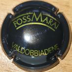 Italiaanse Prosecco-capsule, FOSS MARAI zwart & goud nr 02, Verzamelen, Wijnen, Nieuw, Witte wijn, Ophalen of Verzenden, Italië