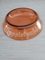 vintage glazen asbak Trappistenbier, Ophalen of Verzenden, Zo goed als nieuw