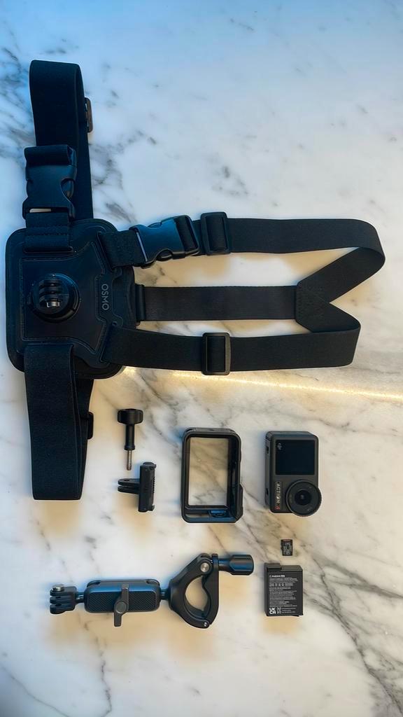 Osmo Action 4 Motorcycling/Mountain Cycling Combo, Audio, Tv en Foto, Actiecamera's, Zo goed als nieuw, Overige merken, Ophalen of Verzenden