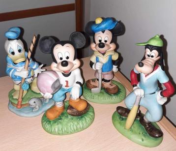 Donald Duck -  Mickey Mouse - Goofy - baseball, golf, vissn
