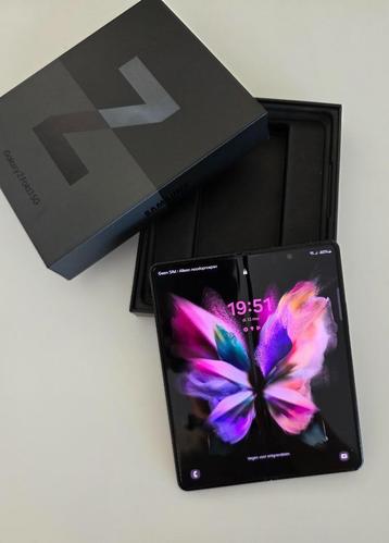 Galaxy Z Fold3 5G, Telecommunicatie, Mobiele telefoons | Samsung, Zwart, Touchscreen, Ophalen of Verzenden, Zo goed als nieuw