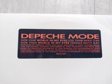 Depeche Mode - Worl in my Eyes -maxi Vinyl Promo