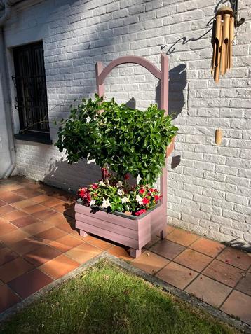 Bloemen of kruidenbak, Enlèvement, Jardin