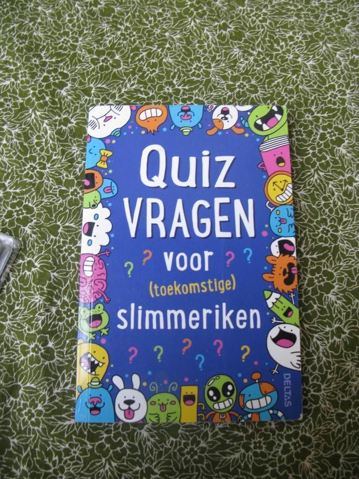 quizvragen quiz voor kinderen vanaf 7 jaar Deltas boekje, Boeken, Kinderboeken | Jeugd | onder 10 jaar, Zo goed als nieuw, Non-fictie