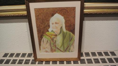 Schild. De Dienstmeid naar Gerard Portielje Ged.11-5-‘90, Antiek en Kunst, Kunst | Schilderijen | Klassiek, Ophalen of Verzenden