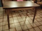 Table bois massif. Pieds démontables, Antiquités & Art, Enlèvement
