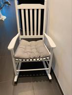 Woodworks schommelstoel + kussen, Kinderen en Baby's, Kinderkamer | Tafels en Stoelen, Ophalen, Zo goed als nieuw