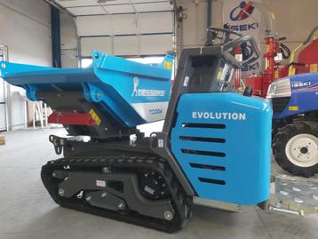 Dumper diesel MESSERSI TC 100 D avec benne rotative, Enlèvement, Dumper
