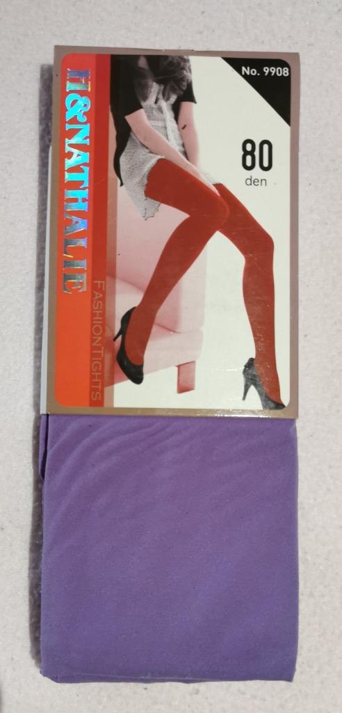 paarse winterpanty, Kleding | Dames, Leggings, Maillots en Panty's, Nieuw, Panty, Overige maten, Paars, Ophalen of Verzenden