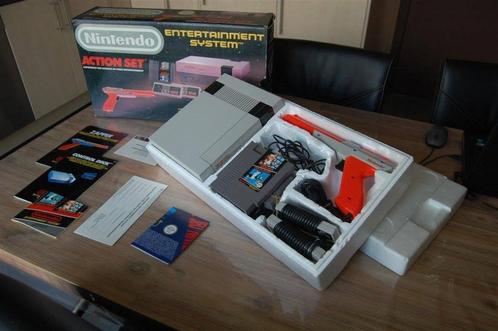 nintendo nes action set, Consoles de jeu & Jeux vidéo, Jeux | Nintendo NES, Comme neuf, 2 joueurs, Enlèvement