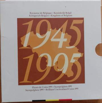 coffret commémoratif 1945-1945 50e paix - Belgique