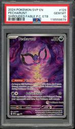 Pecharunt [Pokemon Center ETB Promo] PSA 10 - SVP129 - Promo, Hobby en Vrije tijd, Verzamelkaartspellen | Pokémon, Ophalen of Verzenden