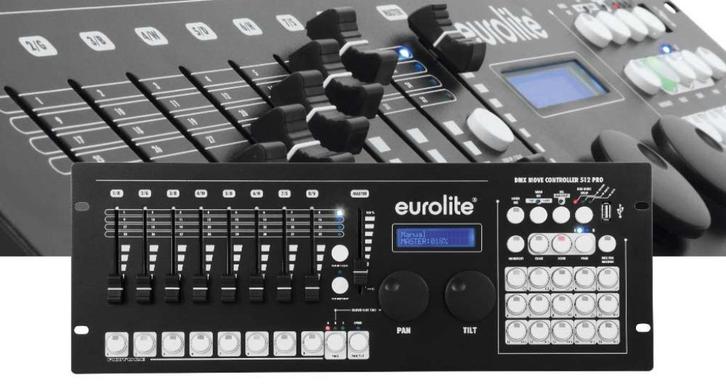 Eurolite DMX Move Controller 512 PRO, Muziek en Instrumenten, Licht en Laser, Zo goed als nieuw, Overige typen, Kleur, Ophalen of Verzenden
