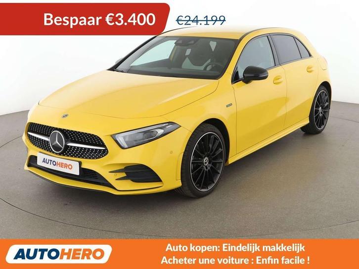Mercedes-Benz A-Klasse 250 A 250e AMG Line (bj 2020), Auto's, Mercedes-Benz, Te koop, A-Klasse, ABS, Achteruitrijcamera, Adaptive Cruise Control