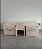 Kindertafel met stoel & opbergbakken  on steigerhout, Kinderen en Baby's, Ophalen