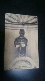 Carte Postale - Bruxelles - Manneken-Pis en Soldat Belge, Collections, Enlèvement ou Envoi, Affranchie