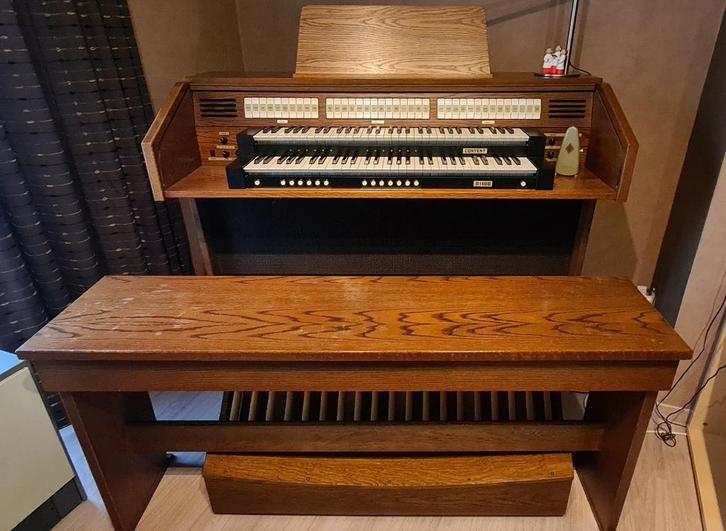 Content D1400, Musique & Instruments, Orgues, Comme neuf, Orgue, 2 claviers, Enlèvement