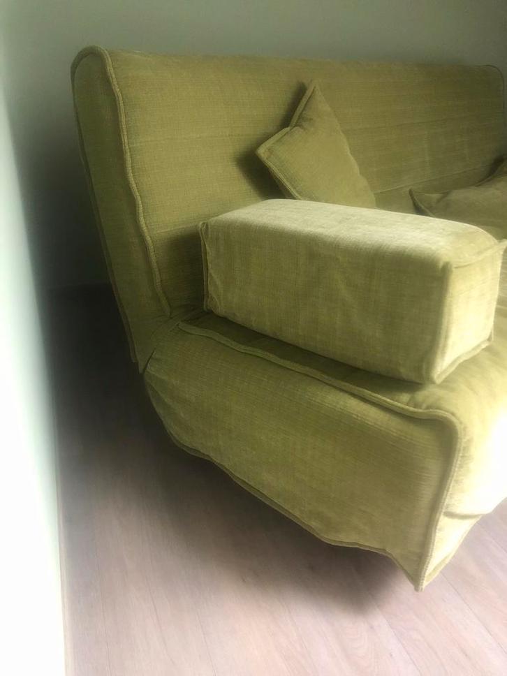 Logeerbed, clic clac syteeem, afneembare hoes en opberglade, Huis en Inrichting, Zetels | Zetels en Chaises Longues, Zo goed als nieuw