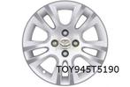 Toyota Aygo velg Aluminium 15'' dubbele 5-spaaks wit / gepol, Auto-onderdelen, 15 inch, Nieuw, Ophalen of Verzenden, Band(en)