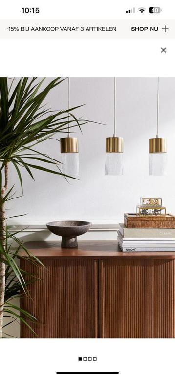 Plafondlamp van H&M Home  beschikbaar voor biedingen