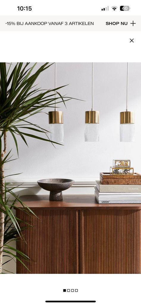 Plafondlamp van H&M Home, Huis en Inrichting, Lampen | Hanglampen, Zo goed als nieuw, Ophalen