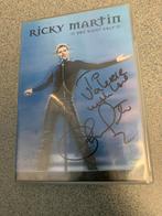 Dedicace dvd Ricky Martin, Comme neuf