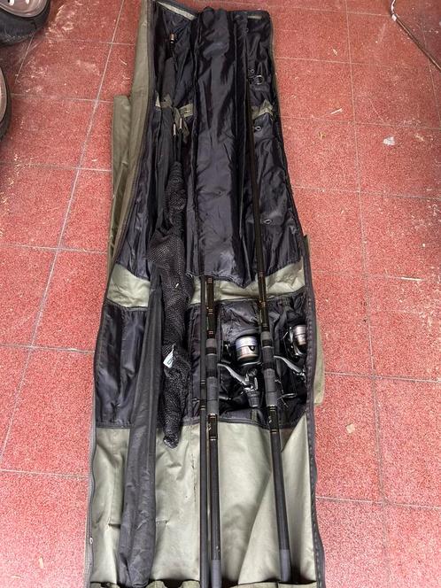 Voledige karperset, Watersport en Boten, Hengelsport | Karpervissen, Gebruikt, Complete set, Ophalen