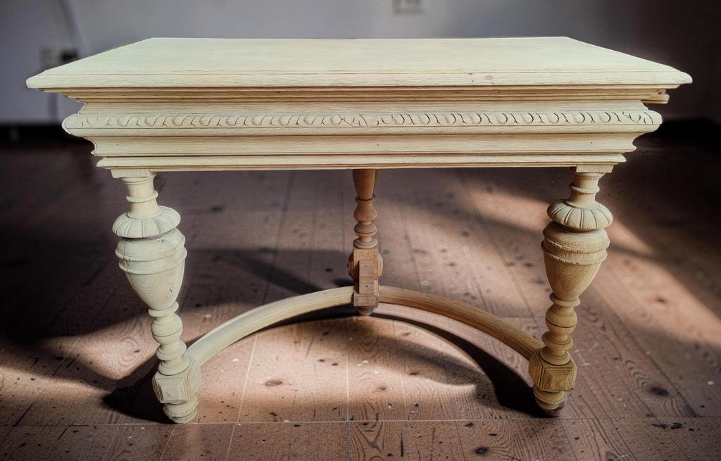 Console ancienne rénovée – chêne massif, Ophalen