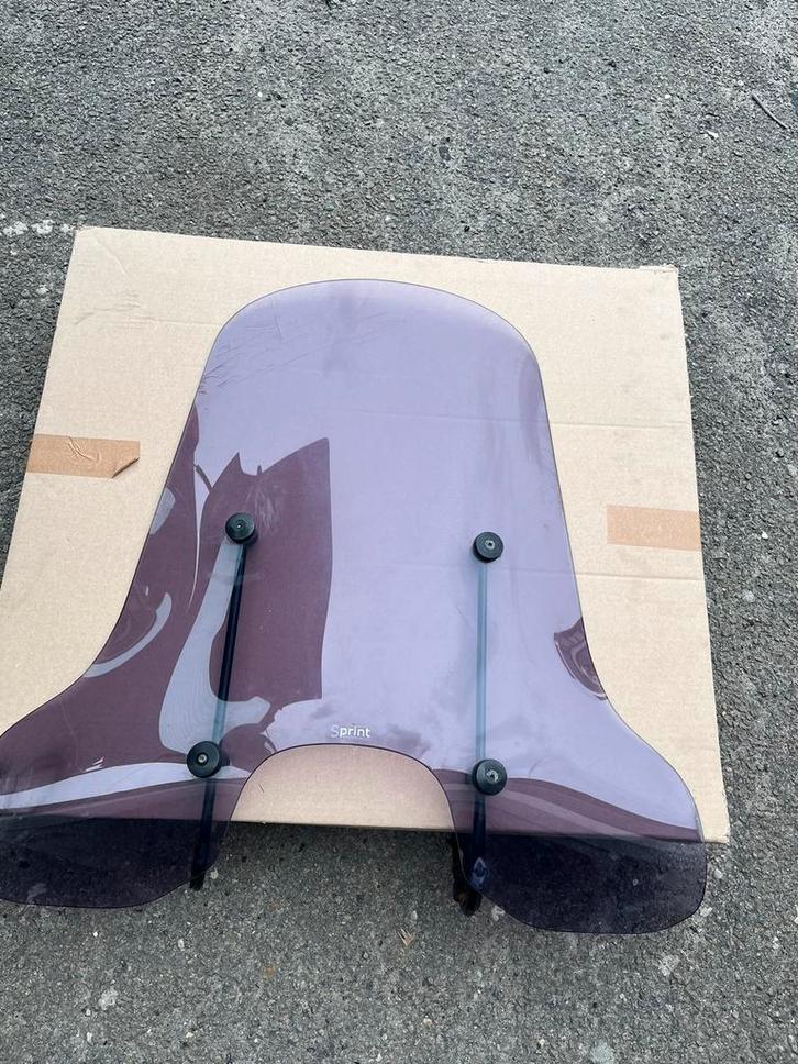 Vespa sprint windscherm hoog smoke, Fietsen en Brommers, Brommeronderdelen | Scooters, Zo goed als nieuw, Vespa, Ophalen