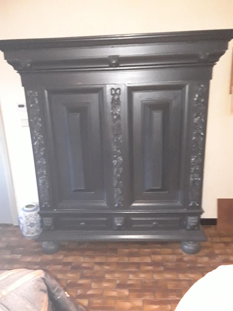 Kast, Maison & Meubles, Armoires | Penderies & Garde-robes, Avec tablette(s), 100 à 150 cm, Utilisé, Chêne