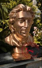 Prachtige, extra grote gouden buste van Ayrton Senna., Verzamelen, Automerken, Motoren en Formule 1, Ophalen of Verzenden, Nieuw