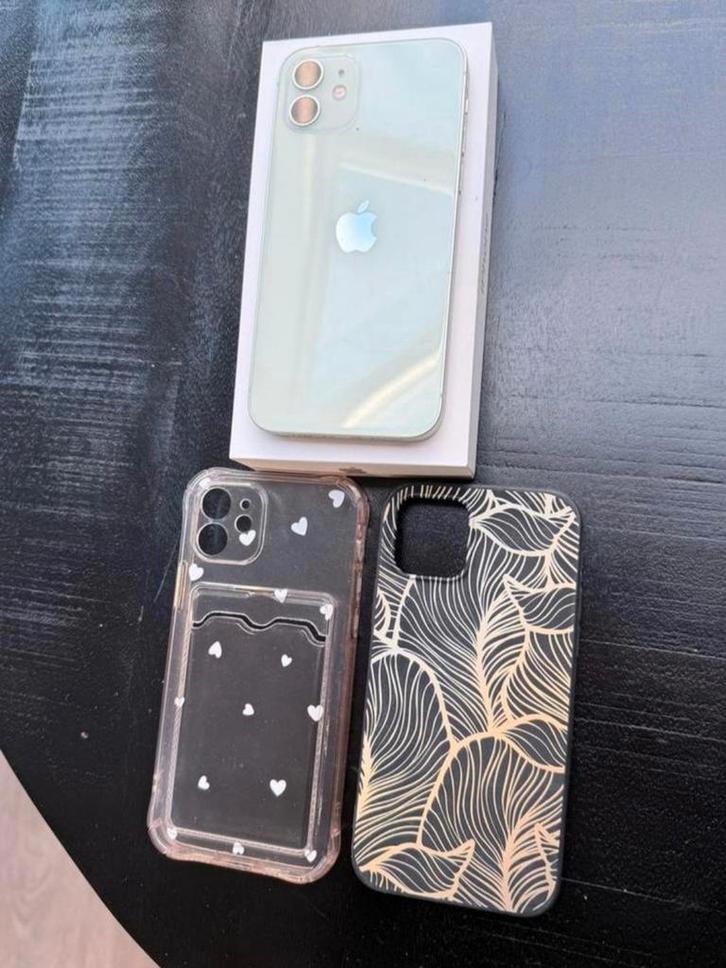 iPhone 12 64gb wit 82%, Télécoms, Téléphonie mobile | Apple iPhone, Comme neuf, 64 GB, iPhone 12, Blanc, Enlèvement ou Envoi