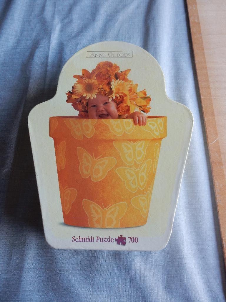 nr.9 - Puzzel: bloemenkind - 700 stukjes, Hobby en Vrije tijd, Ophalen of Verzenden, 500 t/m 1500 stukjes, Legpuzzel