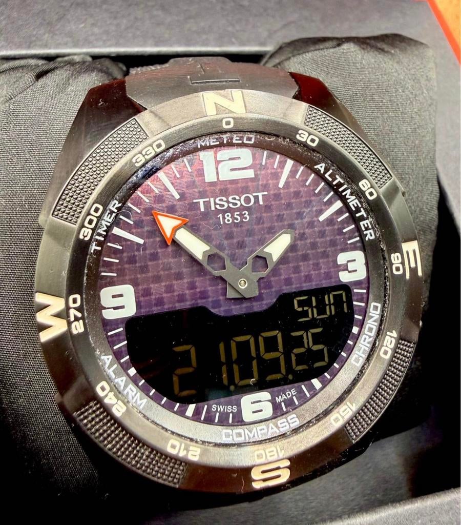 Tissot T touch Solar expert, Montre-bracelet, Autres marques, Enlèvement, Utilisé