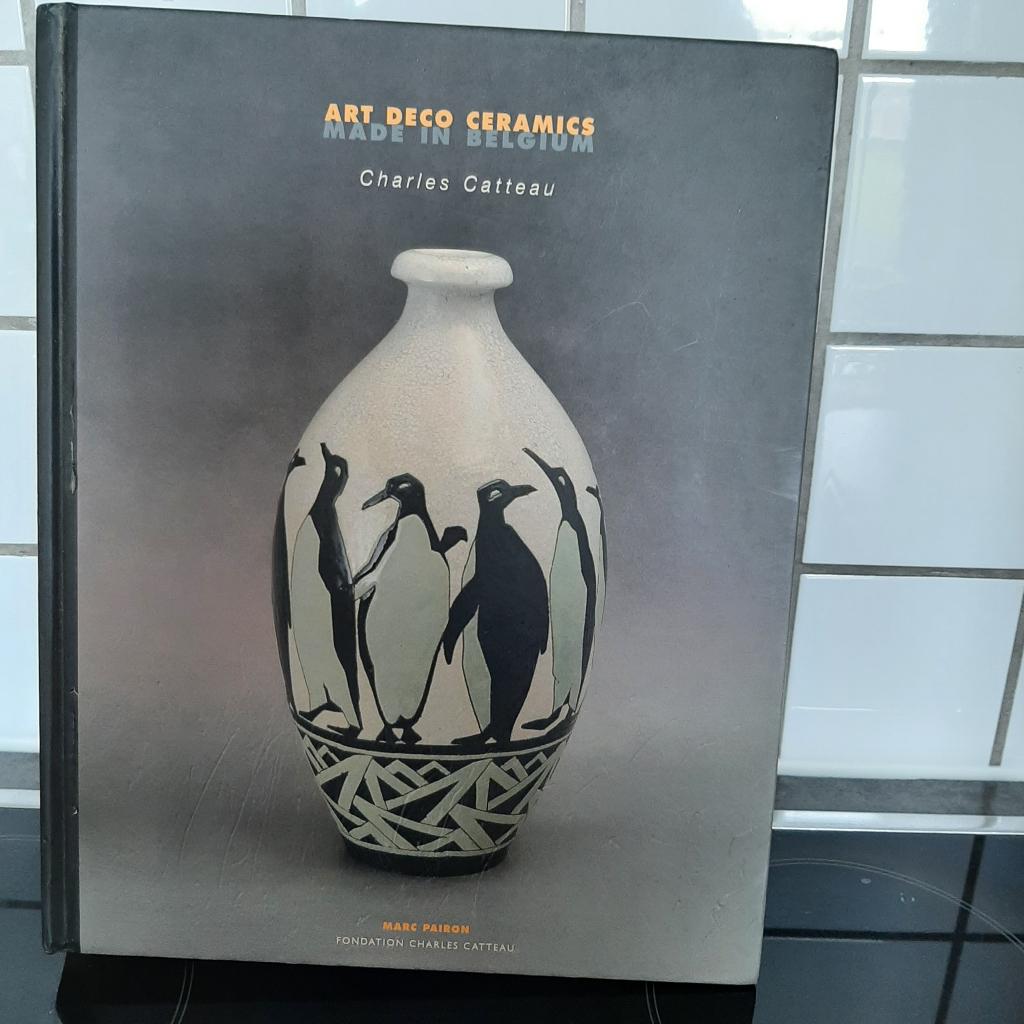 ART DECO-KERAMIEKBOEK „CHARLES CATTEAU”, Antiek en Kunst, Ophalen