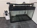 Compleet aquarium 80cm met buitenfilter en lamp, Dieren en Toebehoren, Ophalen, Gebruikt