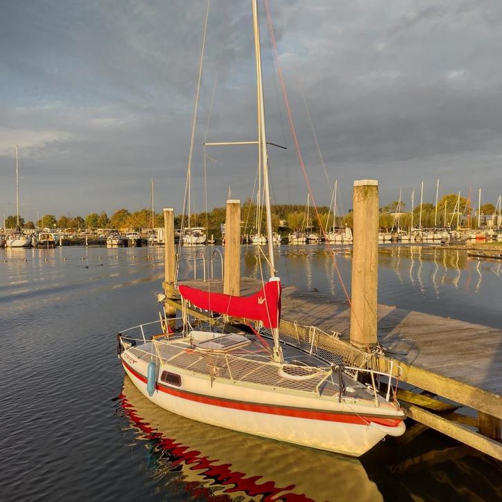 Zeilboot Etap 20 met trailer, Watersport en Boten, Kajuitzeilboten en Zeiljachten, Gebruikt, Tourjacht of Cruiser, Polyester, Tot 6 meter