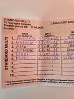 NMBS-treinpas, Tickets en Kaartjes, Drie personen of meer, Trein, Algemeen kaartje