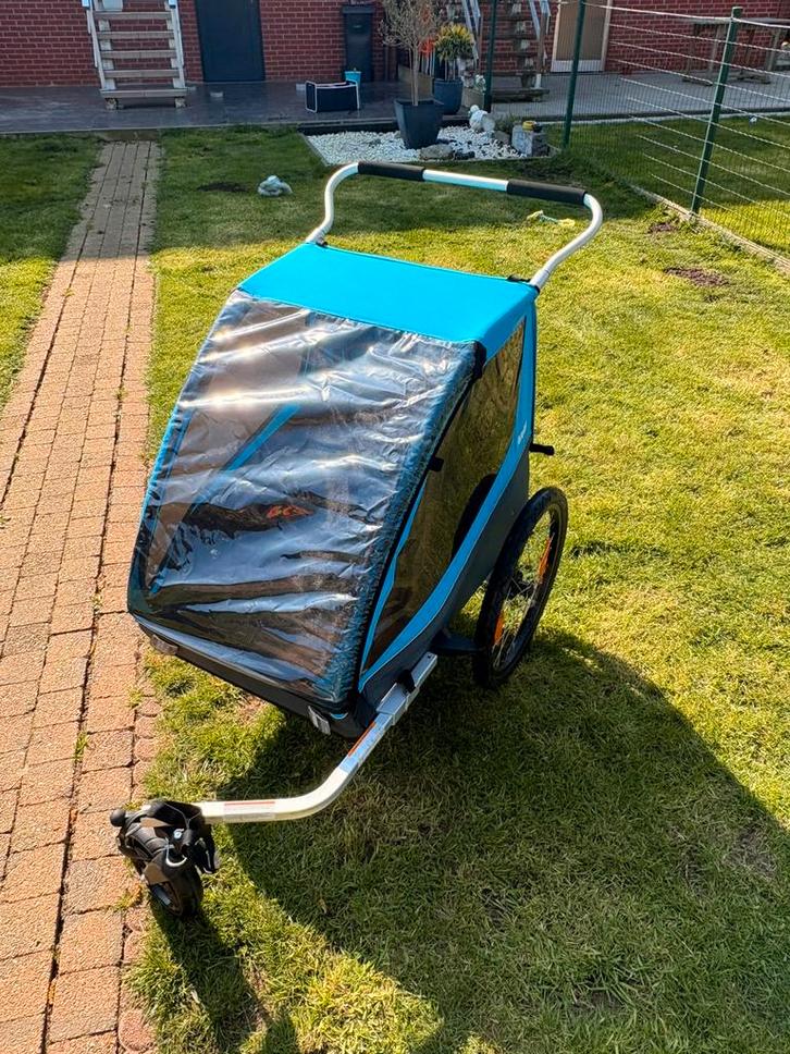 Thule Coaster XT2, Vélos & Vélomoteurs, Accessoires vélo | Remorques, Comme neuf, Enlèvement