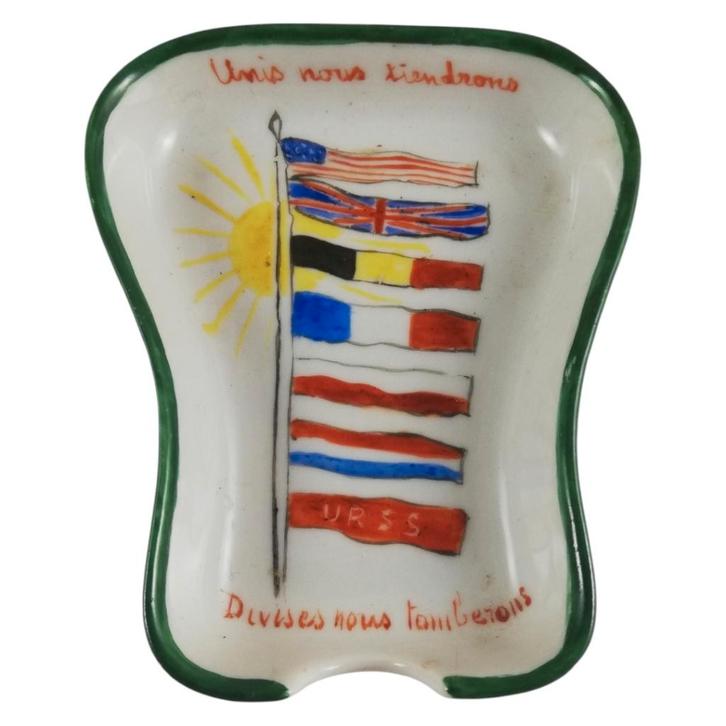 Asbak - bevrijdingsperiode, Collections, Objets militaires | Seconde Guerre mondiale, Autres, Enlèvement ou Envoi