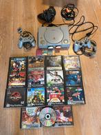 PlayStation 1 + 2 controllers + games + accessoires, Ophalen, Gebruikt
