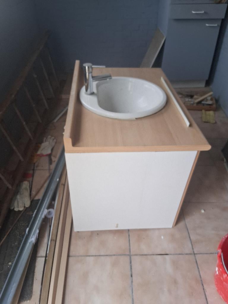 Gratis wastafel en binnendeur en brievenbus, Enlèvement, Utilisé, Lavabo ou Évier