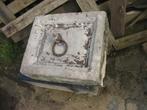 mooi oud frans hardstenen ornament met ringel, Tuin en Terras, Ophalen, Gebruikt